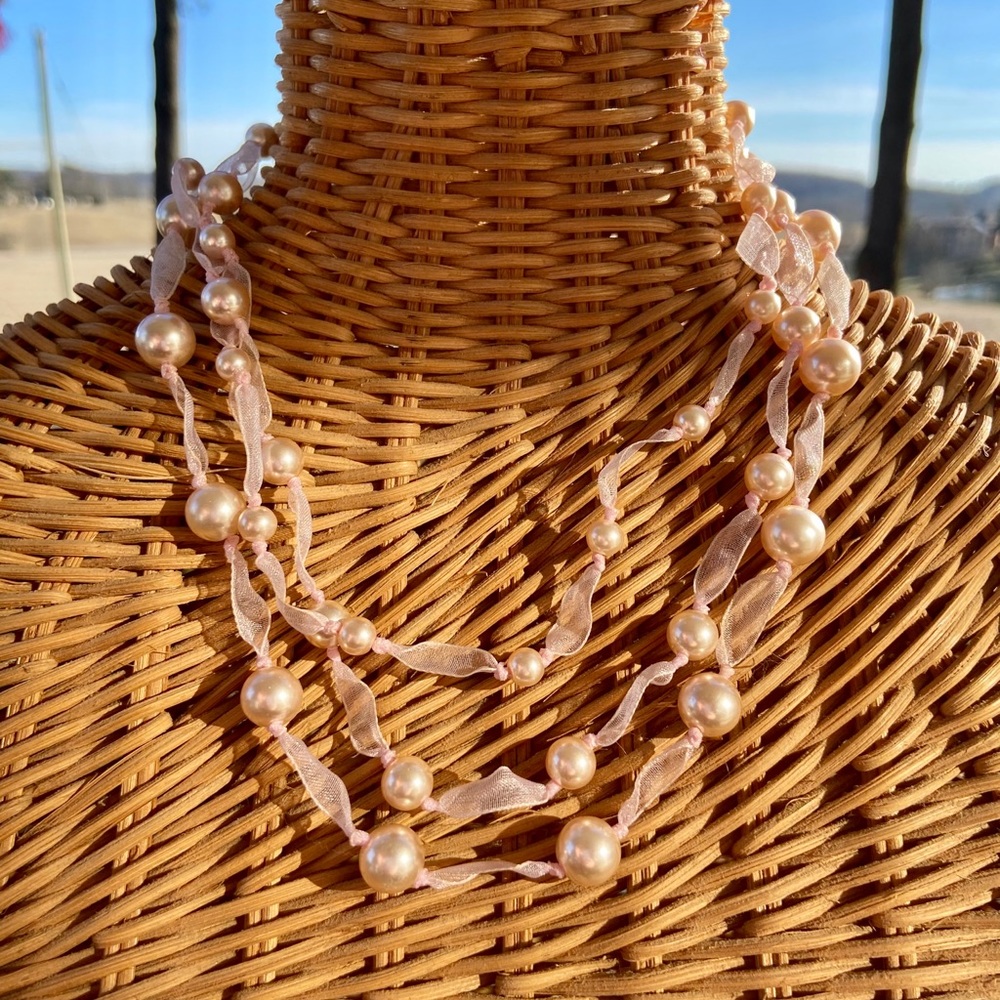 Monet 3 Layer Pearl Necklace
